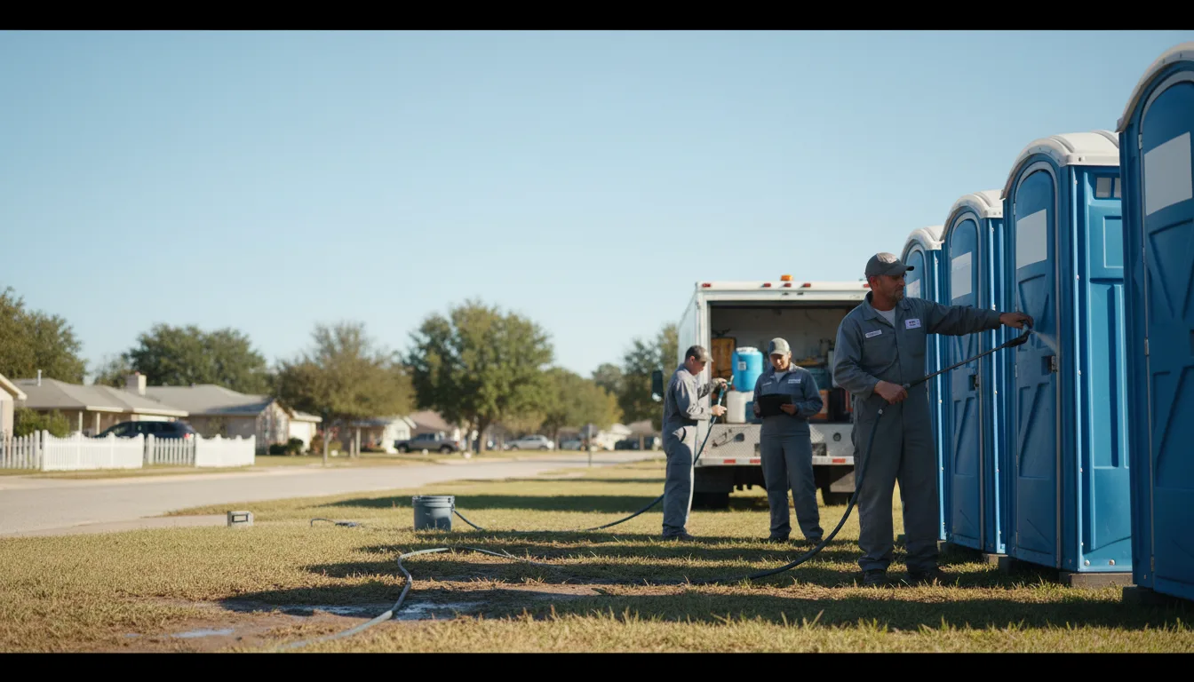 Long-Term Portable Toilet Rental in Lancaster, OH near me